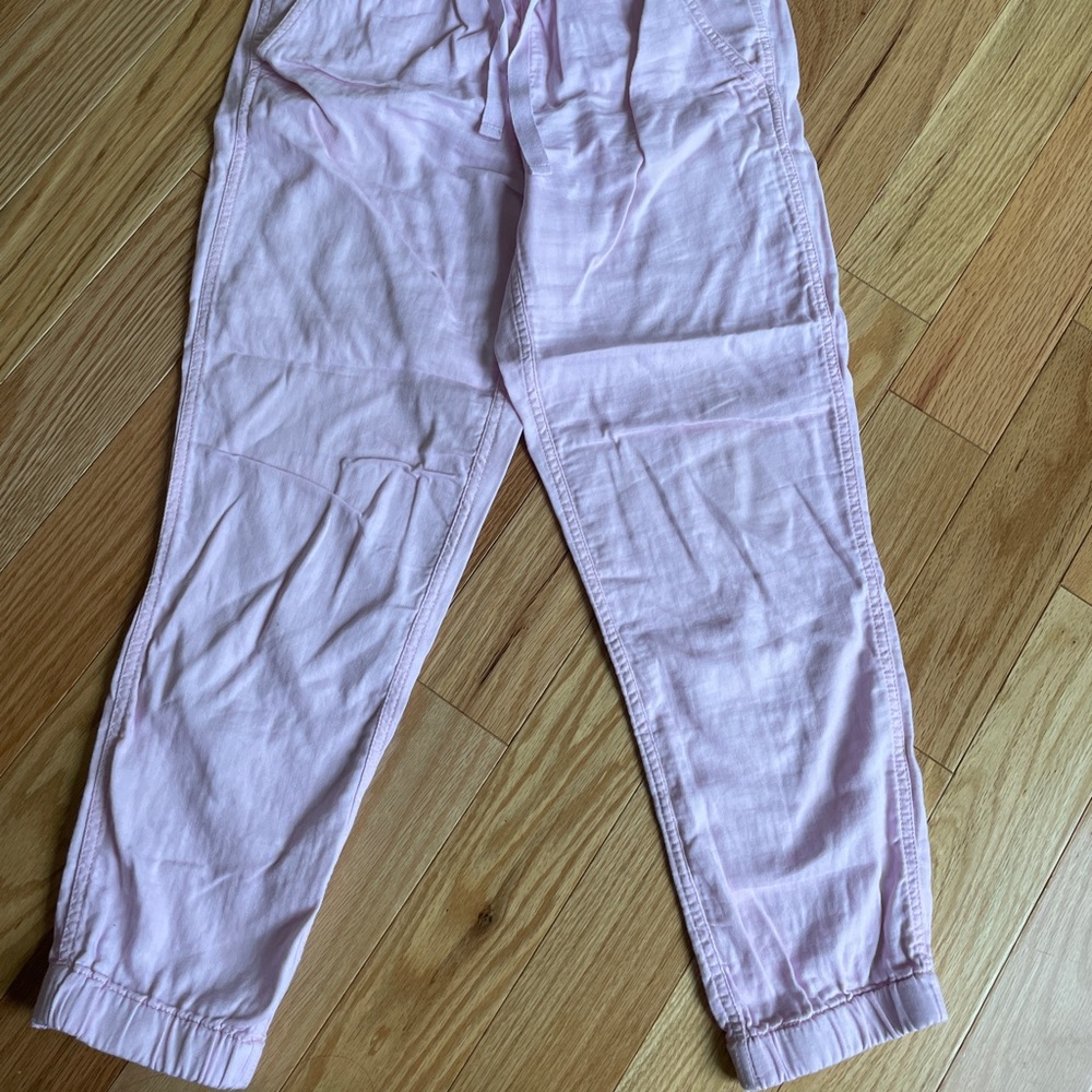 J. Crew Pink Jogger Pants - Picture 2 of 6